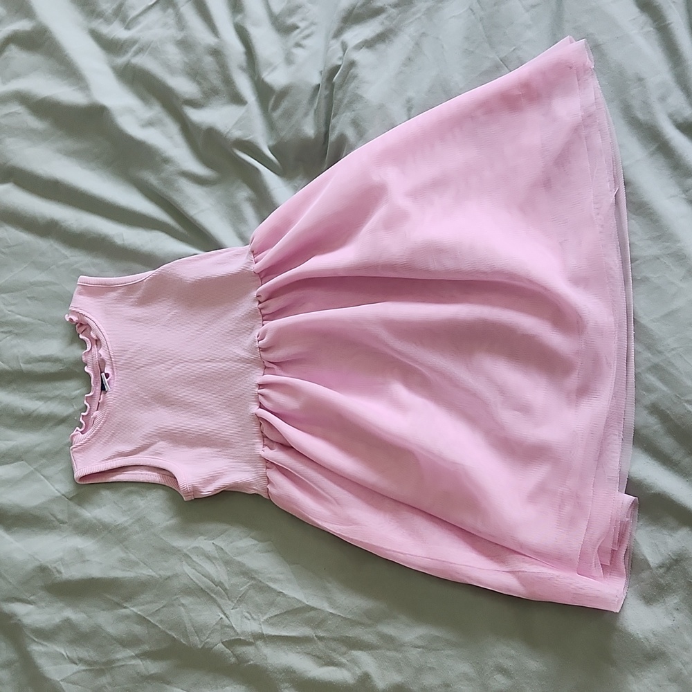 Old Navy Light Pink Ruffled Top